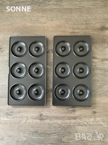 Немски сандвич мейкър/грил преса Prinz 4 в 1, 800 W , снимка 5 - Тостери - 48179242