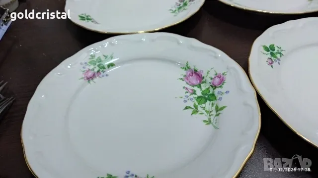 стар български порцелан Изида чинии , снимка 3 - Антикварни и старинни предмети - 48923881