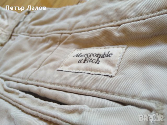 Намалени Abercrombie&Fitch бежови къси панталони мъжки, снимка 7 - Къси панталони - 29385168