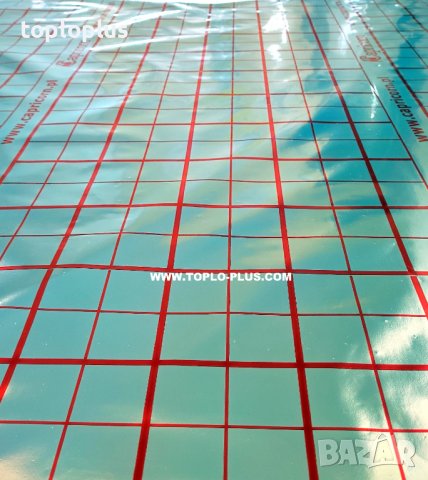 Подложка фолио за подово отопление, снимка 5 - Радиатори - 36625579