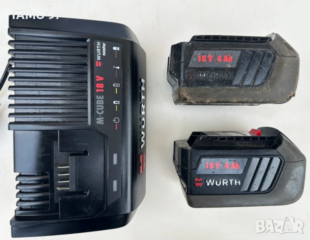 Wurth ABS 18 Compact - Безчетков акумулаторен винтоверт комплект, снимка 6 - Винтоверти - 52915943