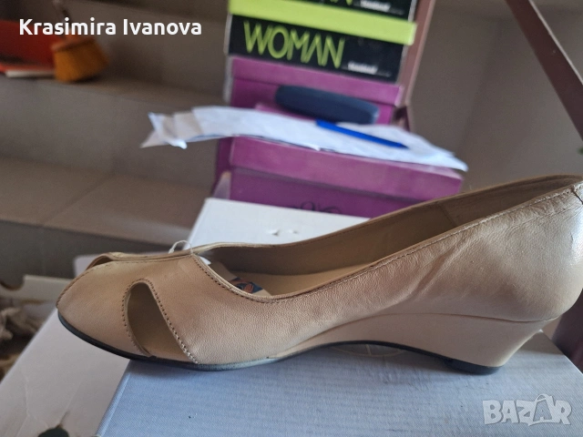 нови обувки естествена кожа , снимка 3 - Дамски ежедневни обувки - 54184652