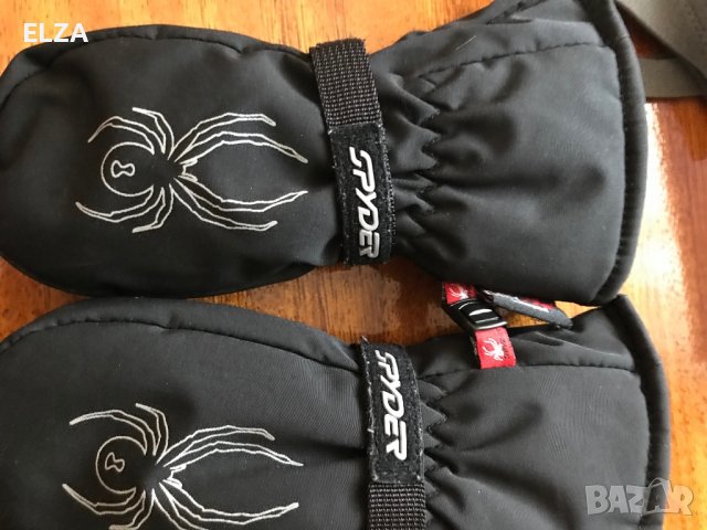 Детски ръкавици “Spyder » размер S, снимка 2 - Шапки, шалове и ръкавици - 38224419