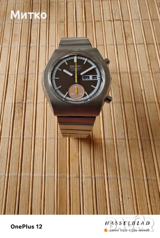 Seiko Chronograph 6139 - 8020!, снимка 2 - Мъжки - 52650204