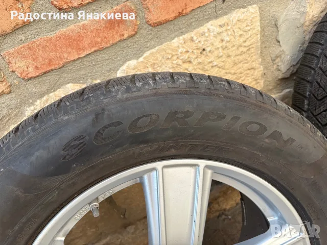 Джанти DEZENT R19 без забележки с  зимни гуми PIRELLI SCORPION 275/55/19 като нови подходящи за SUV, снимка 9 - Гуми и джанти - 55954044