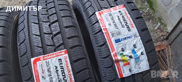 4бр. нови зимни гуми ROADSTONE 215 70 16 DOT 2921, снимка 4 - Гуми и джанти - 35048012