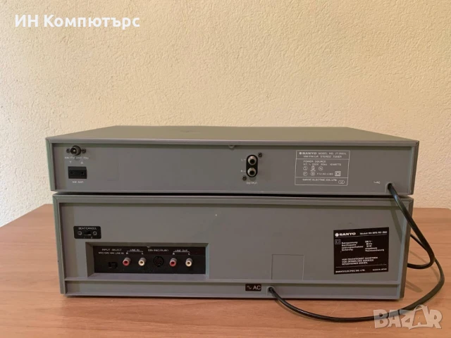 Продавам сет Sanyo дек и тунер, снимка 5 - Декове - 51072532