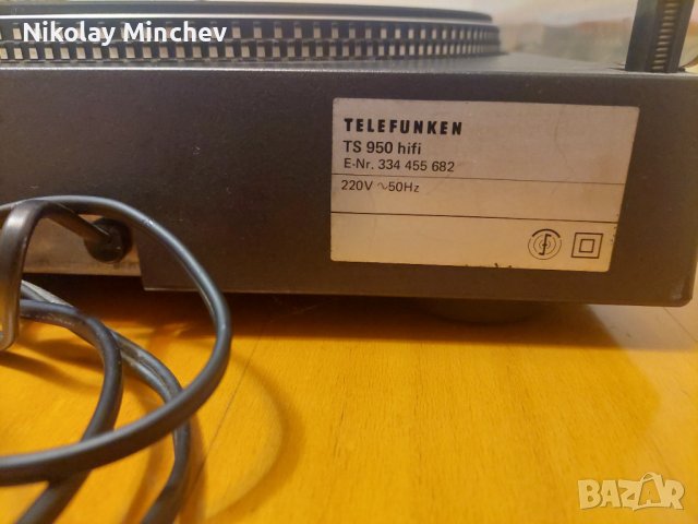 Telefunken TS 950, снимка 8 - Ресийвъри, усилватели, смесителни пултове - 42815617