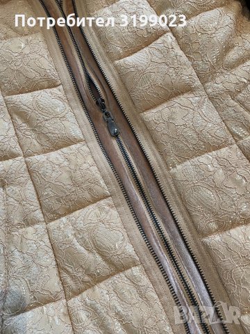 Дамско зимно яке с естествен косъм, снимка 2 - Якета - 34392238