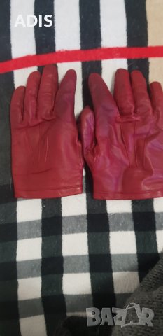 Червени мъжки ръкавици /ест кожа /Club Argentino / M /made in Italy/разпродава, снимка 14 - Екипировка - 38443874