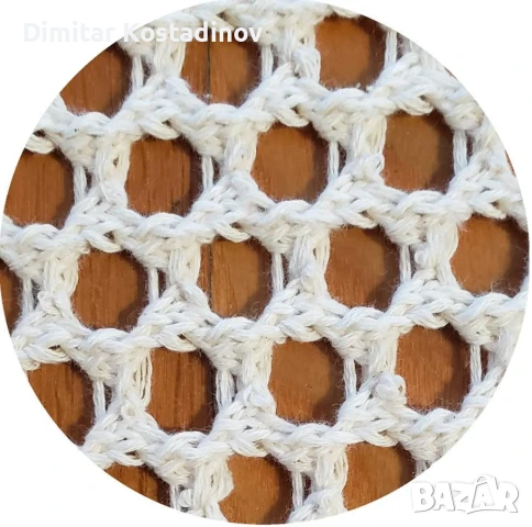 Плетени памучни покривала за чадъри в бохо стил - Плаж, ресторант , градина или бийч бар, снимка 8 - Други - 51422371