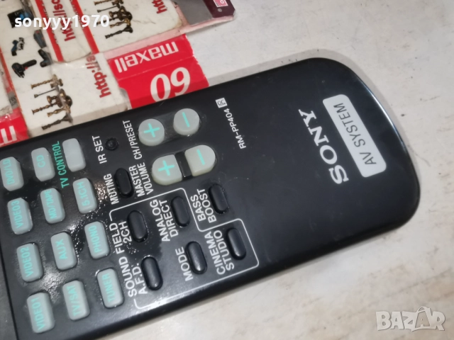 SONY RM-PP404 AUDIO REMOTE-SWISS 1912251535, снимка 3 - Ресийвъри, усилватели, смесителни пултове - 52848413