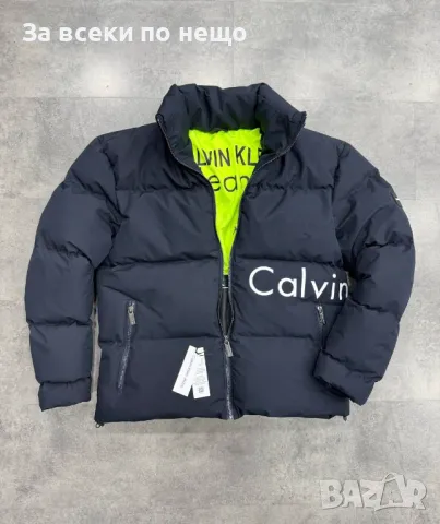 Мъжко зимно яке със силиконов пълнеж Calvin Klein - Налични различни цветове Код A232, снимка 4 - Якета - 47818346