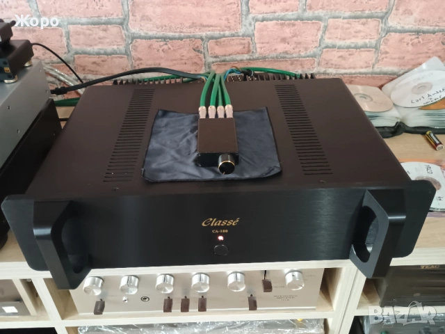 ⏯️Клип. Сlаssе са-100 full balanced dual mono power amp, снимка 12 - Ресийвъри, усилватели, смесителни пултове - 53957166