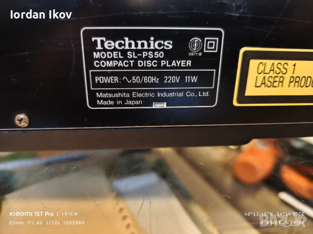 Technics SL-PS 50, снимка 7 - Декове - 53993963