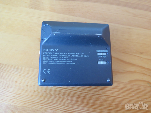 SONY MZ-R70 MINIDISC, снимка 7 - Радиокасетофони, транзистори - 44527826