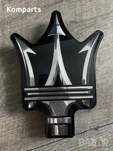 Оригинална емблема за Maserati Quattroporte V6,Ghibli, Levante Front Grille 2017-2020година