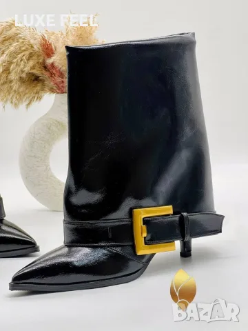 Yves Saint Laurent ⚜️ Balmain ⚜️Yves Saint Laurent ⚜️Дамски Боти , снимка 4 - Дамски боти - 56220452