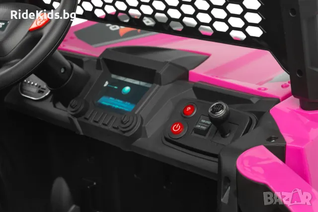 Офроуд акумулаторен автомобил BLAZE, Циклама – 4x4, до 35кг., с дистанционно и LED, снимка 11 - Детски велосипеди, триколки и коли - 50099539