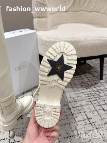 Дамски ботуши Dior 40/41 реплика, снимка 3 - Дамски ботуши - 52567869