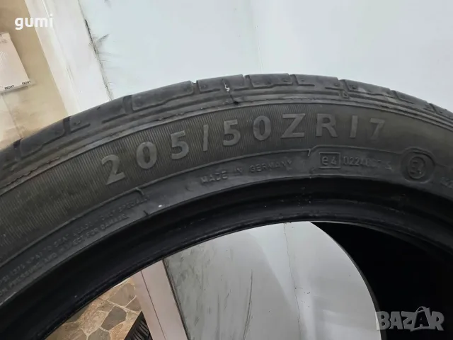 4бр летни гуми 205/50/17 DUNLOP L06691 , снимка 6 - Гуми и джанти - 56219799