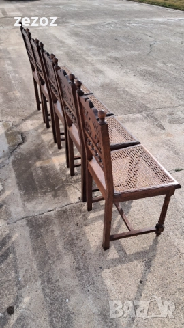 Столове-масив 5бр.№037, снимка 7 - Столове - 52314707