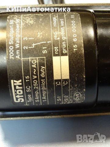 Ел. контактен термометър Stork SC15 Schmid 0/+50°C, снимка 3 - Резервни части за машини - 36987204