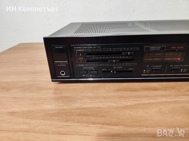 Продавам интегриран стерео усилвател Pioneer SA-770, снимка 5 - Ресийвъри, усилватели, смесителни пултове - 52860038
