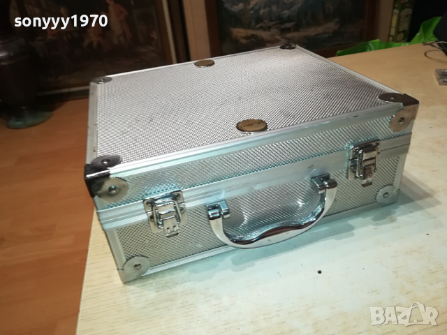 АЛУМИНИЕВ КУФАР ЗА ТЕХНИКИ МИКРОФОНИ АУДИО ИНСТРУМЕНТИ 2503240754, снимка 2 - Друга електроника - 44930998