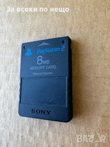 8MB ОРИГИНАЛНА мемори карта за Плейстейшън 2 Playstation 2 PS2, снимка 2 - Аксесоари - 50876170