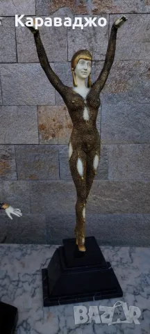 Бронзови Фигури Ар Деко, снимка 4 - Други - 50426418