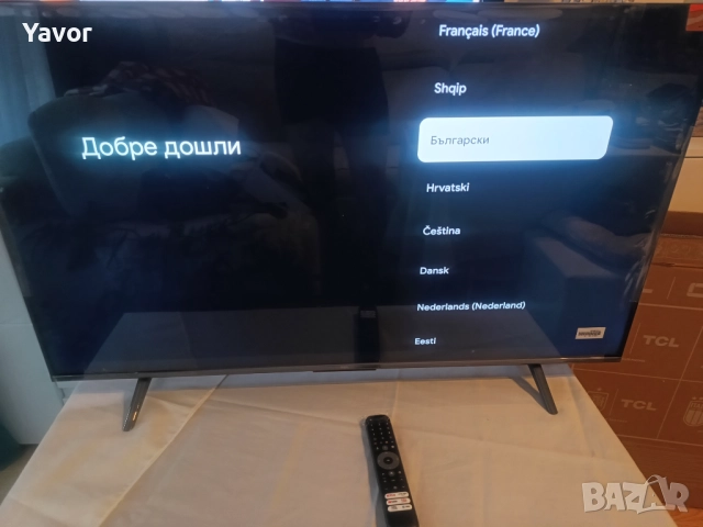 Нов Телевизор TCL QLED 4K 43", снимка 12 - Телевизори - 51530209