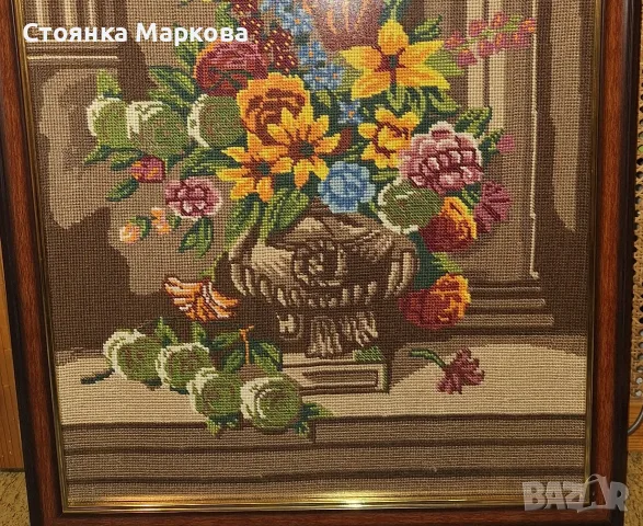 Нов гръцки гоблен-рамкиран в България, снимка 3 - Гоблени - 55771689