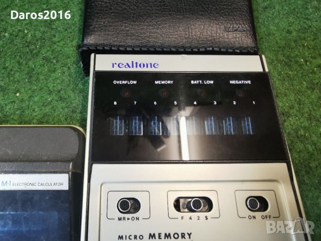 Два броя калкулатори Casio и Realtone , снимка 5 - Антикварни и старинни предмети - 39326789