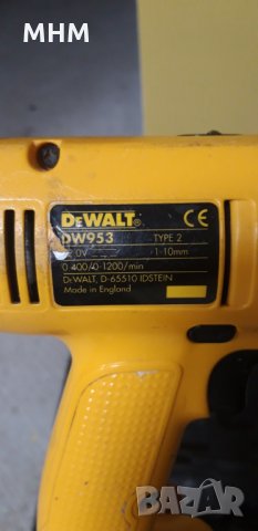 Винтоверт DeWALT, снимка 3 - Винтоверти - 34882141
