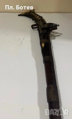 Османска кремъчна пушка, снимка 14 - Антикварни и старинни предмети - 54059022