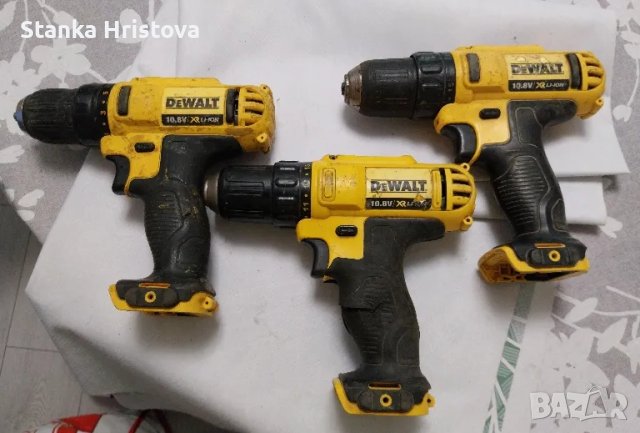 Винтовери Dewalt 10,8v, за части. 