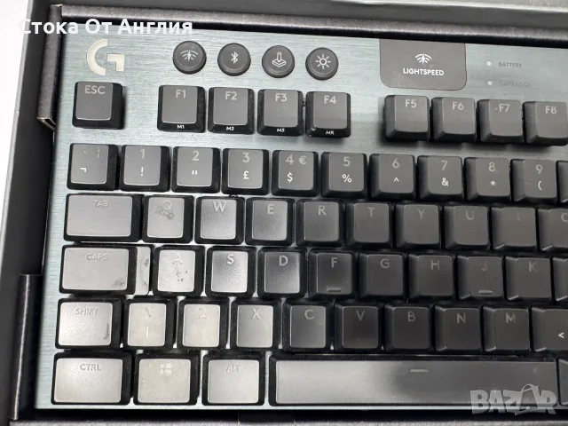 Клавиатура - Logitech G915 TKL, снимка 3 - Клавиатури и мишки - 55735377