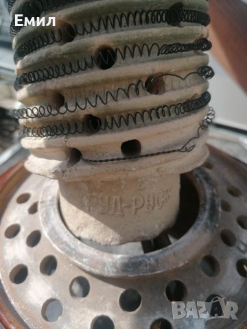 Красива керамична ел. печка от соца ТРУД РУСЕ , снимка 6 - Колекции - 36764477