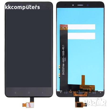 LCD Дисплей за Xiaomi Redmi Note 4 + тъч скрийн / Черен /