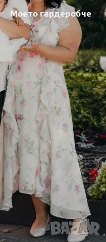 Лятна ефирна елегантна рокля, снимка 2 - Рокли - 51316755