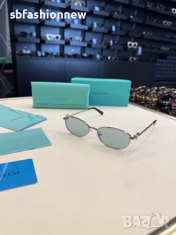 Chanel 💖 Tiffany очила с лого, снимка 11 - Слънчеви и диоптрични очила - 55762201