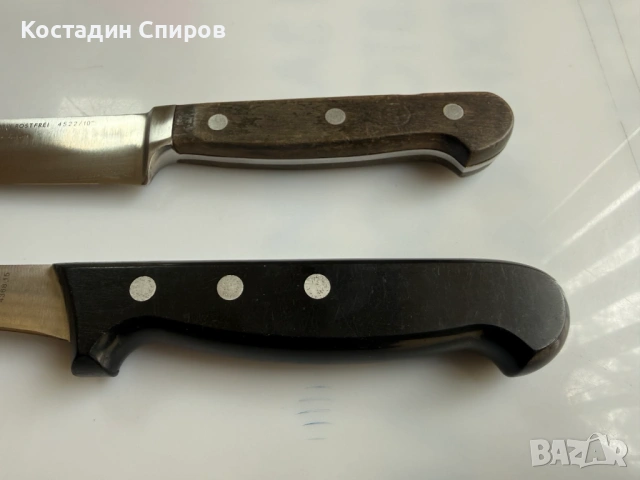 Нож за месо Wusthof + Dick Solingen Germany, снимка 6 - Прибори за хранене, готвене и сервиране - 54204150