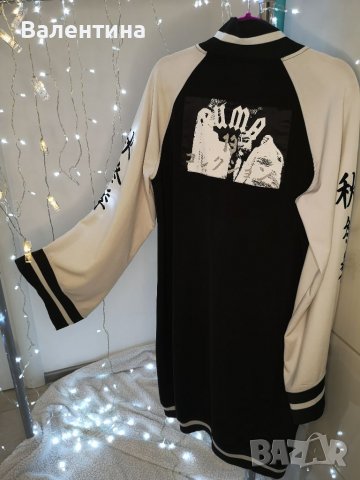 I♥️DIY Стил кимоно с цип, дълга горница, XL-XXL , снимка 8 - Палта, манта - 38799273