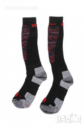 Salomon Mission Black Matador Red Ski Socks, снимка 8 - Други - 36501114