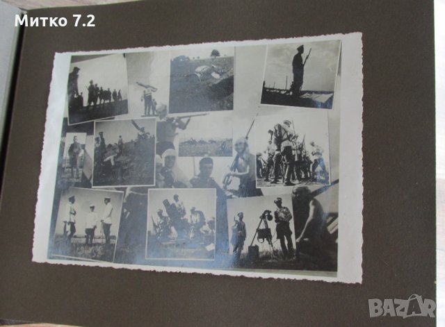 Стар албум с военни снимки, снимка 8 - Антикварни и старинни предмети - 34208211