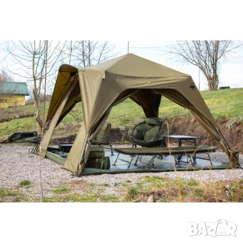 Палатка CARP PRO BIG SESSION 330 x 330 x 220 см CPB0474, снимка 9 - Такъми - 48024742