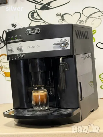 Кафемашина кафе автомат delonghi magnifica с гаранция