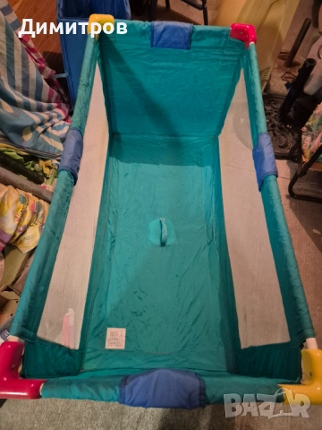 Преносима сгъваема детска(бебешка)кошара, снимка 2 - Къмпинг мебели - 52945100