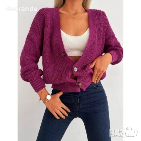 Дамска жилетка с копчета , снимка 2 - Жилетки - 51466455